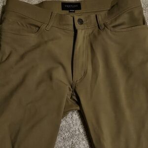 Unbound Merino Men's Travel Pants - Sandstone